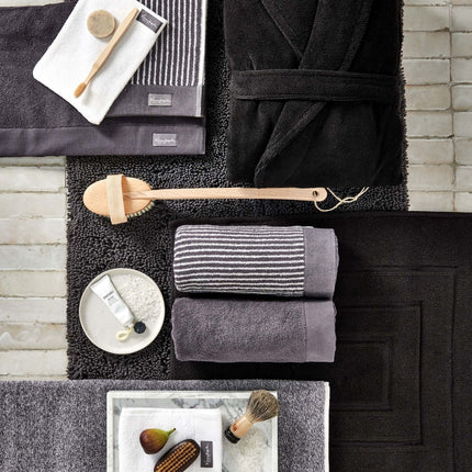 Handtuch 60x110 cm <tc>HOME</tc> Uni Off Black-198 (Set/3)