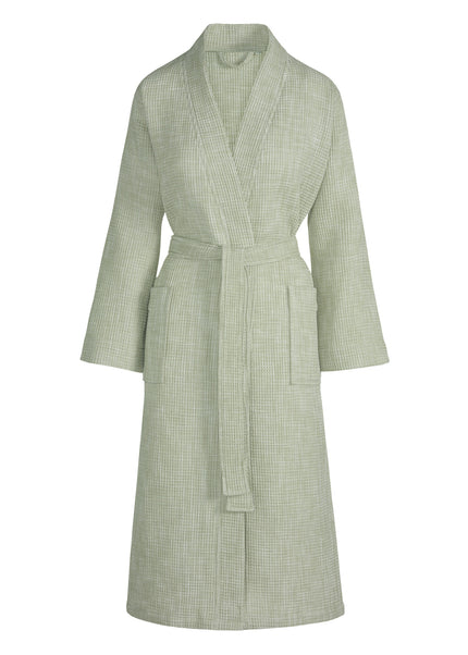 EVELYN badekåbe Light Olive-123