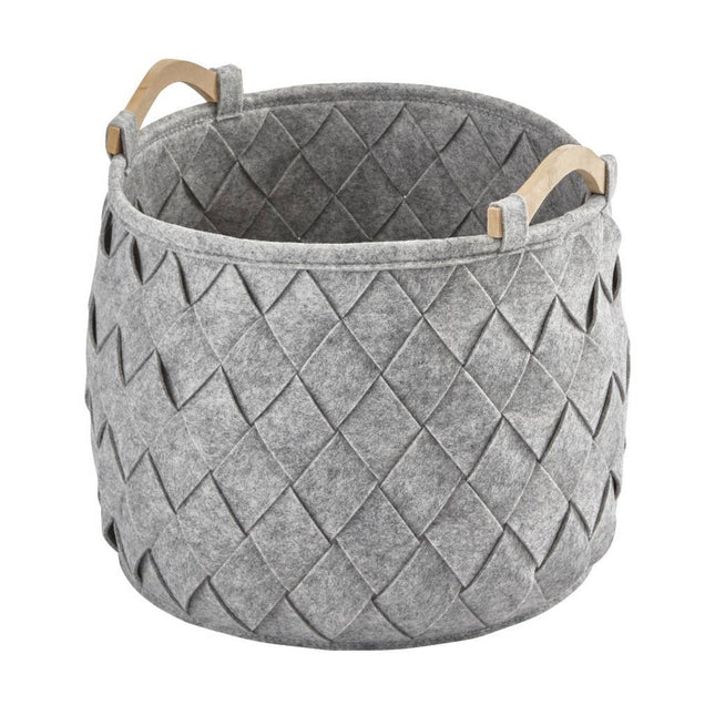 AMY opbergmand Silver Grey medium