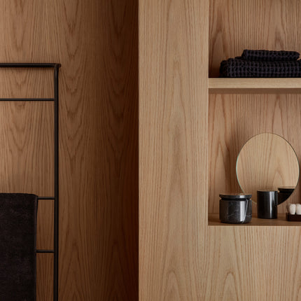 CARO badtextiel Black