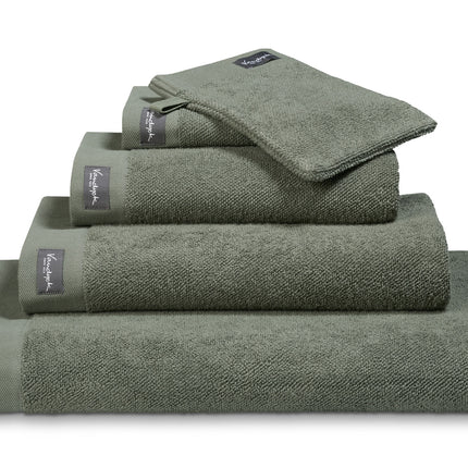 Håndklæde 60x110 cm <tc>HOME</tc> Uni Olive-113 (sæt/3 dele)