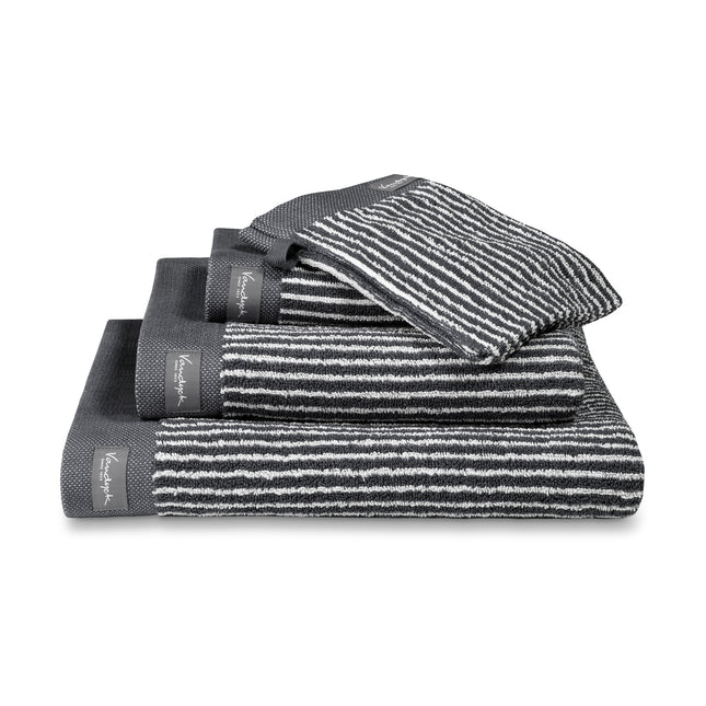 <tc>HOME</tc> Badehåndklæde <tc>Petit Ligne</tc> Off Black