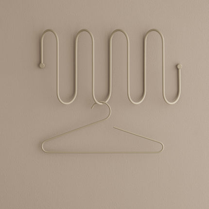 CURL kledinghanger Steel Grey (set/2)