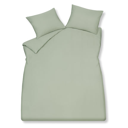 Kussensloop HOME 98 Smoke Green 60x70 cm (satijn Tencel)