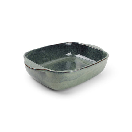 MERIDIAN bradefad 25,5x20,5 cm grøn-blå
