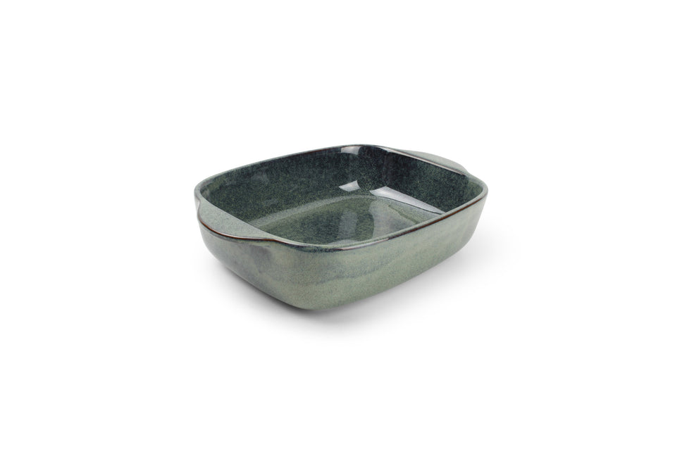 MERIDIAN ovenschaal 25,5x20,5 cm groenblauw