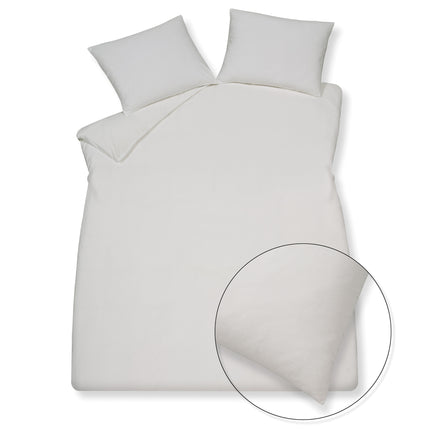PURE 66 dekbedovertrek Light Stone 140x220 cm