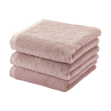 Toalla LONDON Rosa Viejo 55x100 cm (juego/3)