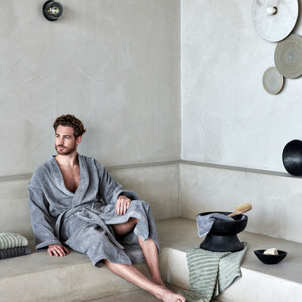 KYOTO badjas Grey