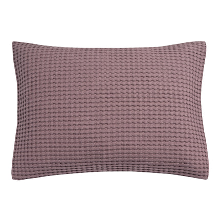 <tc>HOME</tc> Funda de almohada de piqué con estampado de paisaje lunar, 40x55 cm.
