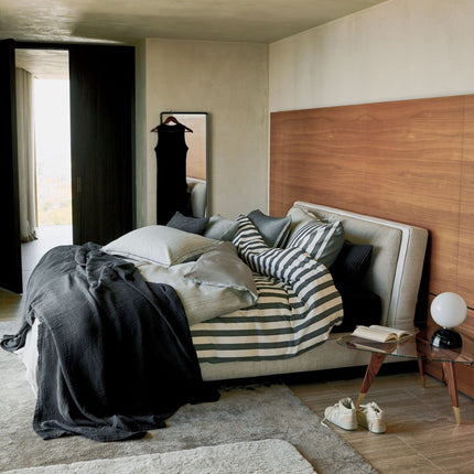 Copripiumino PURE 72 Coolgrey 200x220 cm (lino/cotone)