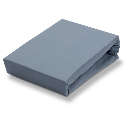 JERSEY SOFT split topper kappelagen Dusty Blue