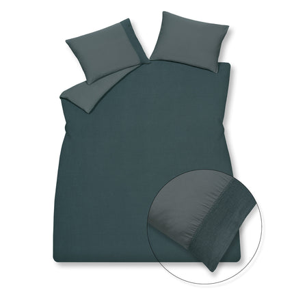 Funda nórdica PURE 07 Oceanview 240x220 cm (lino/algodón satinado)