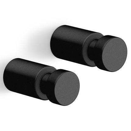AIVO håndklædekrog 40mm sæt/2 (sort)