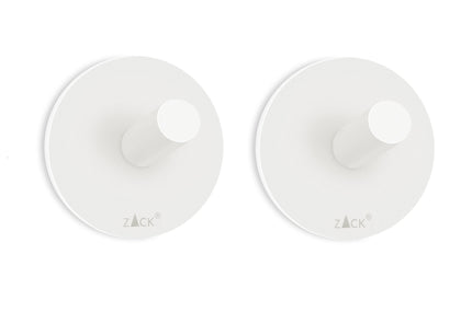 PECO crochet porte-serviettes autocollant set/2 (blanc)