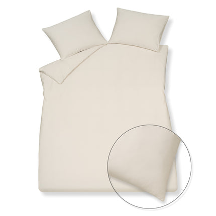 PURE 84 dekbedovertrek Cream Tan 140x220 cm