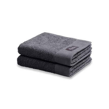 Gästehandtuch <tc>HOME</tc> Uni Off Black-198 (Set/6)