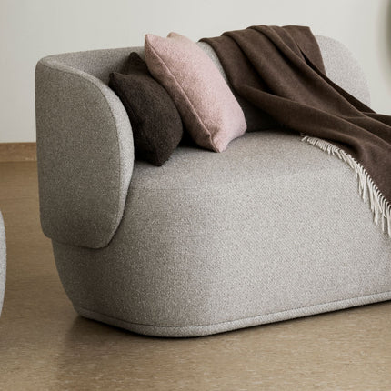 BOUCLE kussenhoes Mulch 40x40 cm