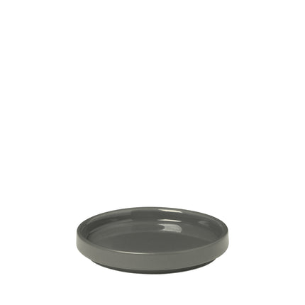 PILAR flacher Teller 10 cm Zinn (Set/4)