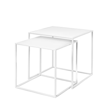 FERA Beistelltisch Weiß (Set/2)