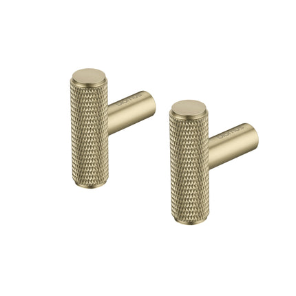 Gancho de pared ROF recto Latón (juego/2)