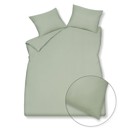 Kussensloop HOME 98 Smoke Green 60x70 cm (satijn Tencel)