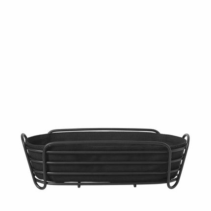 DELARA broodmand 32x14 cm (Black)