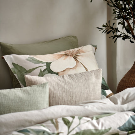 PURE 68 pudebetræk Smoke Green 40x55 cm