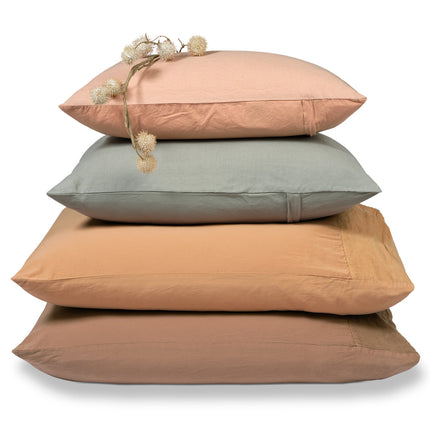Copripiumino PURITY 79 Smoke Green 200x220 cm (lino/cotone)