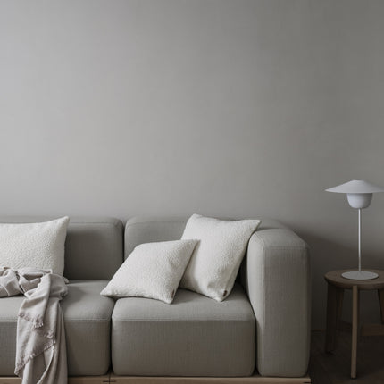 BOUCLE pudebetræk Lily White 50x50 cm