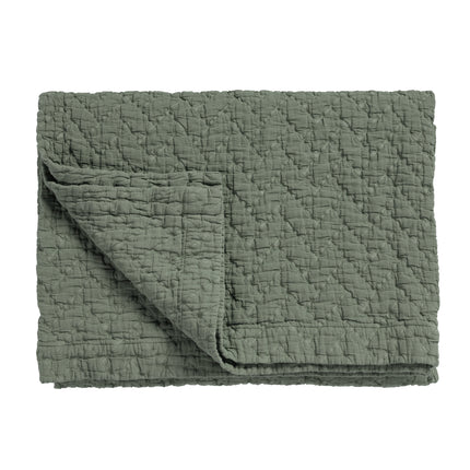 PURE 10 sprei Sage Green 260x260 cm
