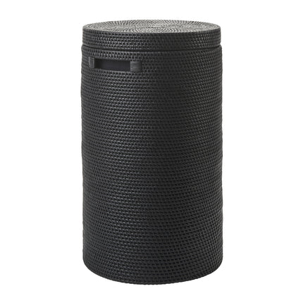 CINO panier à linge avec couvercle Noir