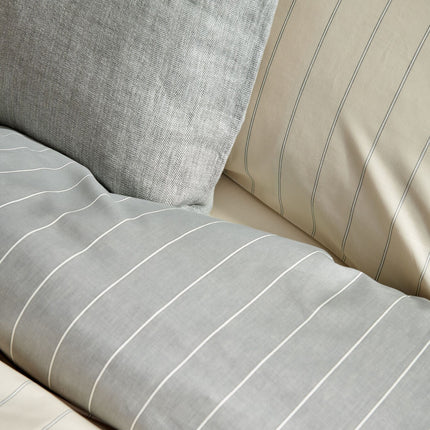 Dynebetræk <tc>HOME</tc> Puglia Cream Tan 240x220 cm (percale bomuld)