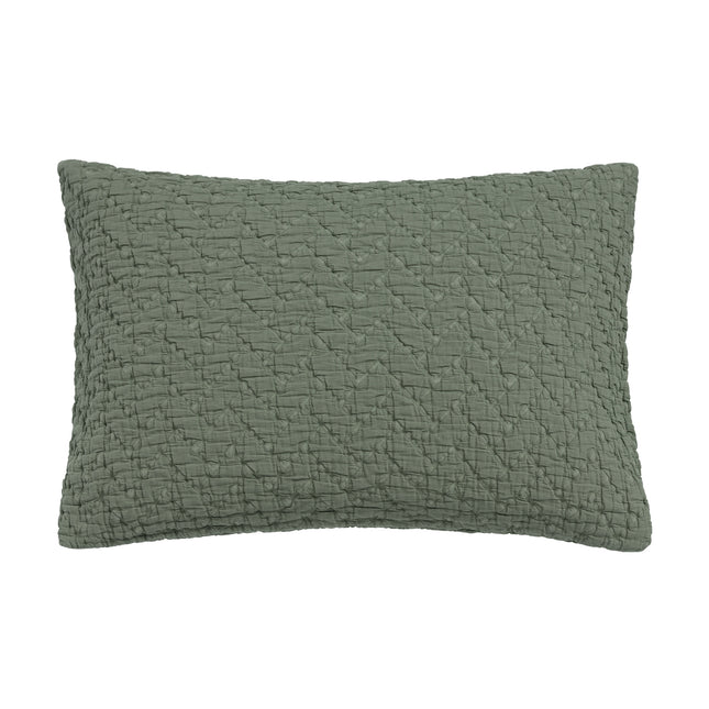 PURE 10 kussensloop Sage Green 40x55 cm
