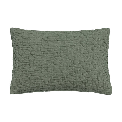 PURE 10 funda de almohada Verde Salvia 40x55 cm