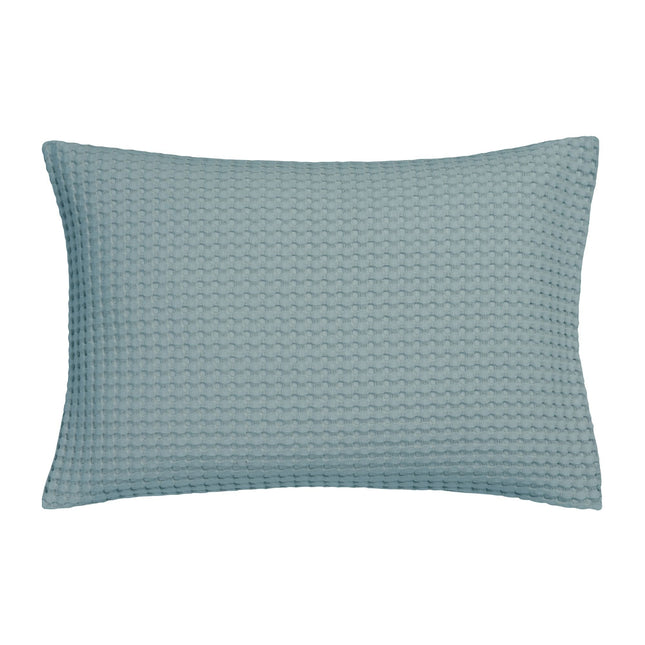 HOME Pique kussensloop Pearl Blue 40x55 cm