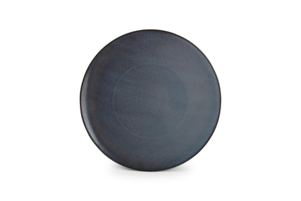 CIRRO piatto piano 27 cm - Blu scuro