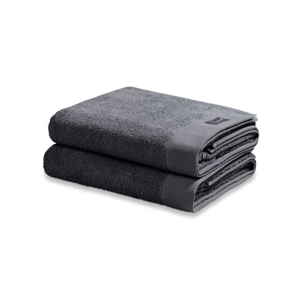 Handtuch 60x110 cm <tc>HOME</tc> Uni Off Black-198 (Set/3)