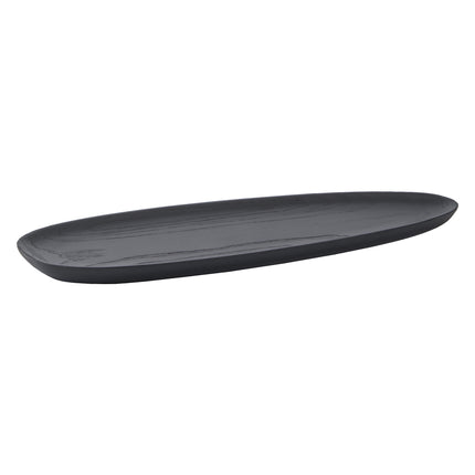 ovales Tablett COLE Schwarz-09 (42 cm)