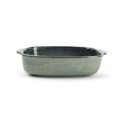 MERIDIAN bradefad 25,5x20,5 cm grøn-blå