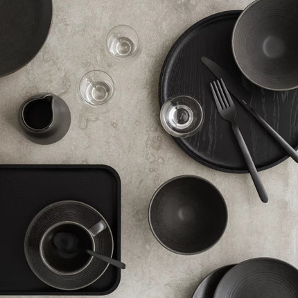 OKU ronde tray / dienblad Black (medium)