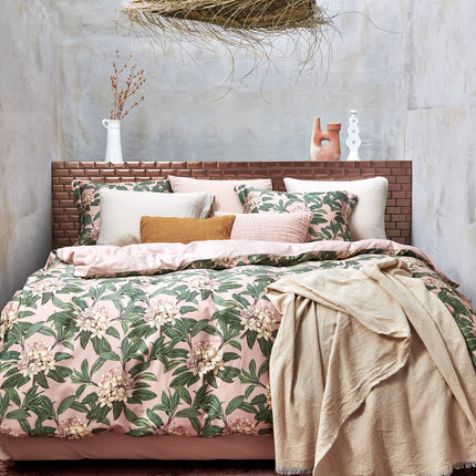 Dekbedovertrek EVERGREEN Praline 200x220 cm (satijnkatoen)