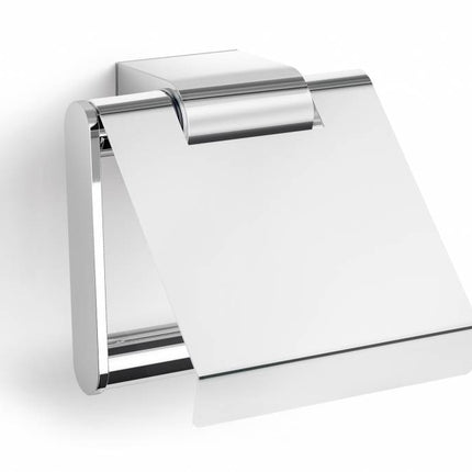 ATORE Toilettenpapierhalter mit Klappe (glänzend)