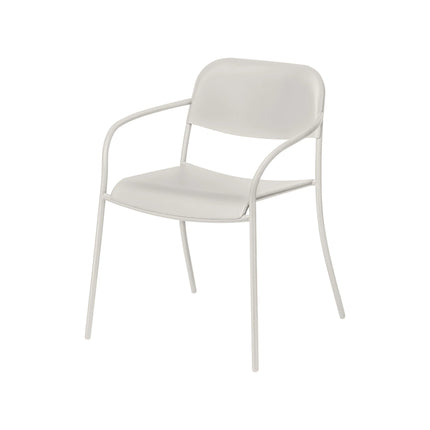 YUA tuinstoel armleuning Silk Grey