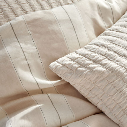 PURE 64 Kissenbezug Creme Tan 60x70 cm
