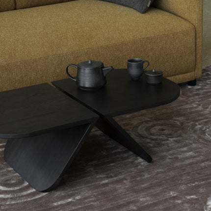 AVIO Couchtisch Schwarze Eiche 80 x 43 cm