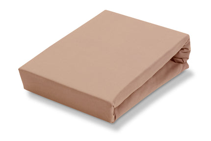 Drap housse JERSEY SUPREME Praliné