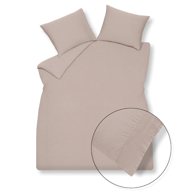 Kissenbezug PURE 07 Blush 60x70 cm (Leinen/Satin-Baumwolle)