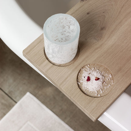 Tavola da bagno in legno MINK Oak-387 (grande)