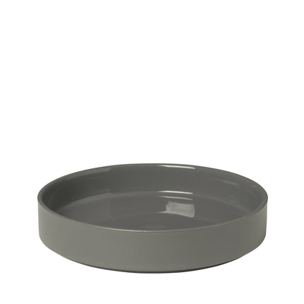 PILAR diep bord 20 cm Pewter (set/4)